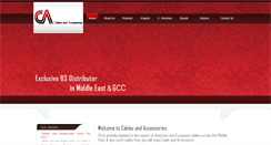 Desktop Screenshot of cablesacc.com